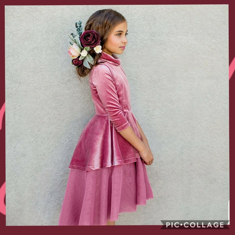 Joyfolie Girls Nina Dress in Rose Brand New SZ 14